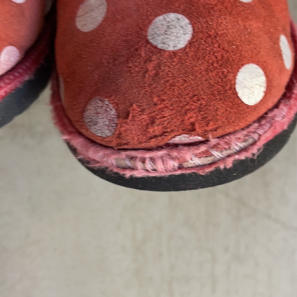 Disney Minnie Mouse Uggs Sz3 - Picture 5 of 8
